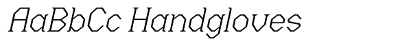 Menenga Extra Light Italic font sample