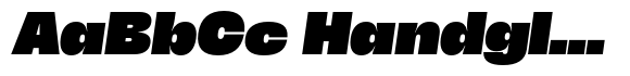 Herokid Italic ExtraBold Expanded image