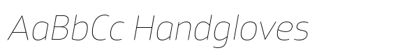 Xyngia Ultra Thin Italic image