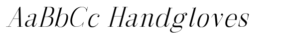 Gathena Serif Italic Extra Light image