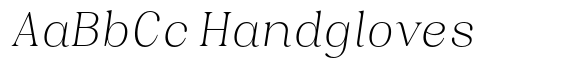 Juligraf Serif XLt Sm Condensed Italic image