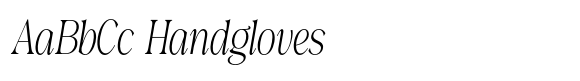 Calitra Extra Light Condensed Italic image