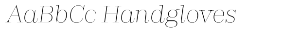 Rigor Ionic Display Pro Thin Italic image