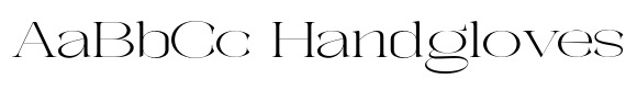 Galdertin Charetam Serif Light Extra Expanded image
