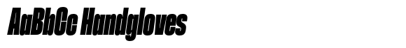 Herokid Italic Extra Bold Ultra Condensed image