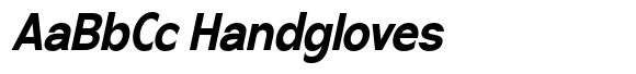 Nira Nara Extra Bold Condensed Slanted image