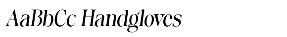 Baliths Serif Slant Condensed font sample