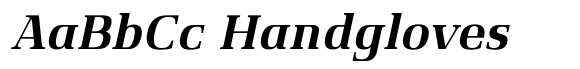 Suwannason Semi Bold Italic font sample