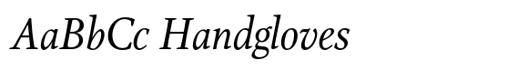 Nordling BQ Italic image