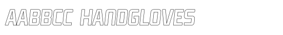 Cosmono Rounded Outline Italic image