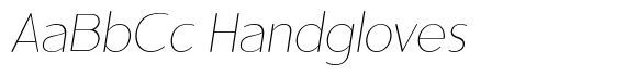 Sadina Rounded Thin Italic image