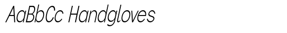 Flova Light Compressed Italic image