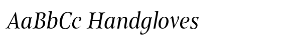 Belda Condensed Regular Italic image