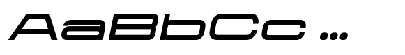 Aerodome Bold Oblique Extra Wide image