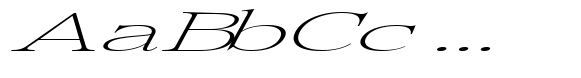 Pichellsio Thin Italic Ultra Expanded image