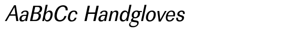 Linear Std Regular Extra Narrow Oblique image