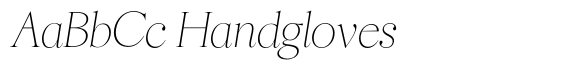 Ringle Thin Italic image