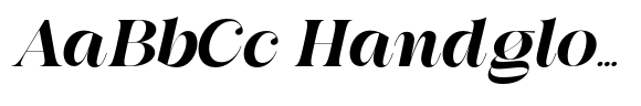 Awesome Gulgina Italic Black Extra Expanded image