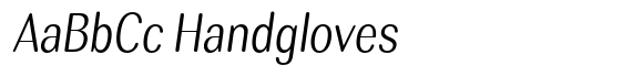 Rundale Round Light Condensed Italic image