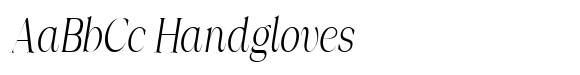 Mugnelis Extra Light Condensed Italic image