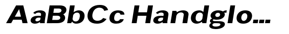 Redabin BoldSemiExpandedSlant image