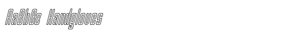 Gerebong Rough Gerebong Outline Italic image