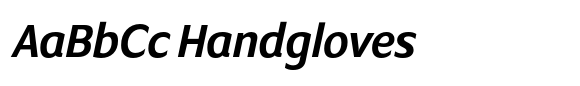 AC Texto Semi Bold Italic image