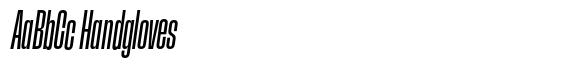 Herokid Italic Regular Ultra Condensed image