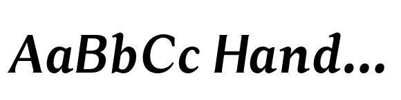 Rema Monde Bold Semi Condensed Italic image