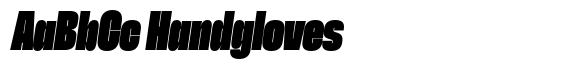Herokid Italic Heavy Condensed image