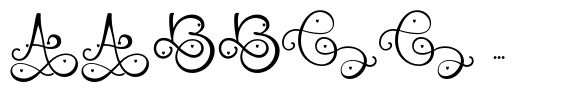 Monogram Challigraphy Little Round Tip 02 image