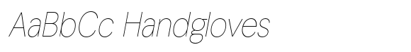 Bargalis Thin Semi Condensed Slanted image