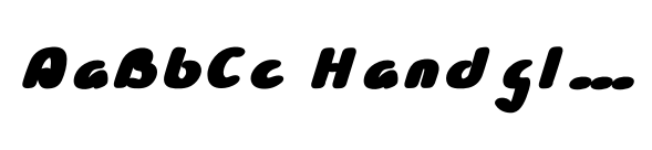 Aqua Bubble Bold Italic image