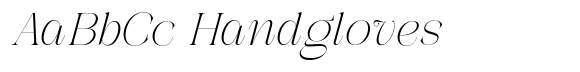 Galdertin Charetam Italic Light Italic image