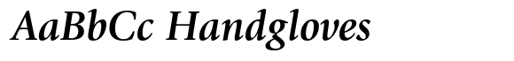 ITC Giovanni Std Bold Italic image