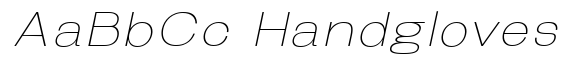 Kanakira Thin Italic image
