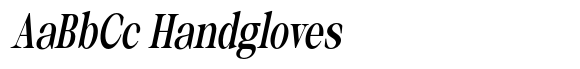 Thalore Bold Condensed Oblique image