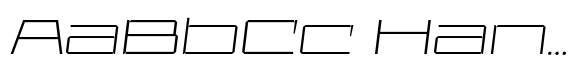UT Sracotien Oblique Extra Expanded Extra Light image