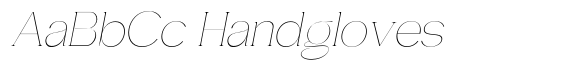 Gentano Athiroen  Serif Thin Expanded Slanted image