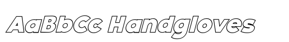 Fox Pompi Outline Slant Outline Slant image