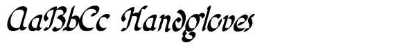 Poster Flourish Italic image