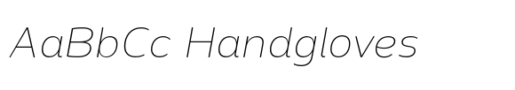 Gluaymai ExtraLight Italic image
