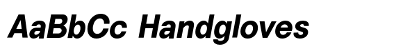 Vontica Sans Bold Italic image