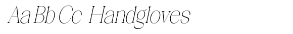 Celima Thin Condensed Slanted image