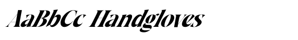Waning Regime Italic image
