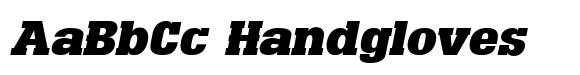 Montrex Slab Black Semi Expanded Italic image