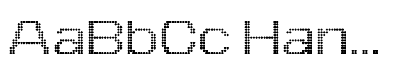 CA Yoshiro Pixel Round Wide Bold image