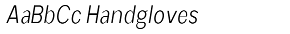 Radebin Light Semi Condensed Slant image