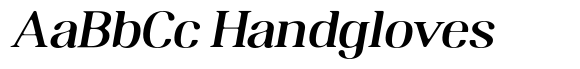 Glowira Soft Medium Expanded Italic image