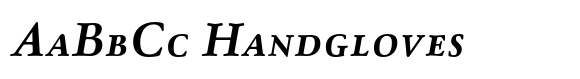 Winthorpe Bold Small Caps Italic image